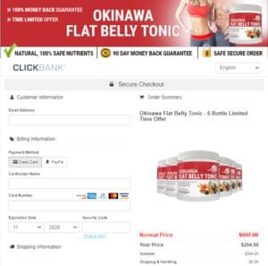 Clickbank purchase sample