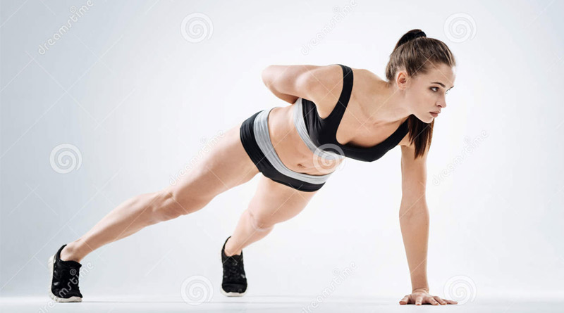 push-up on one arm
