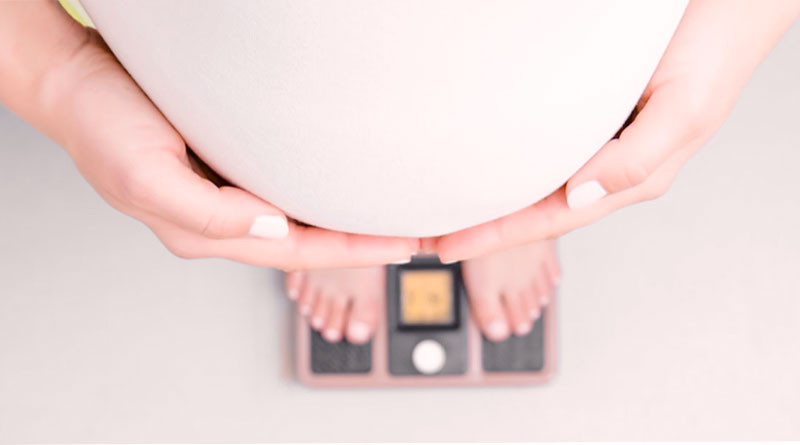 Weight loss during pregnancy
