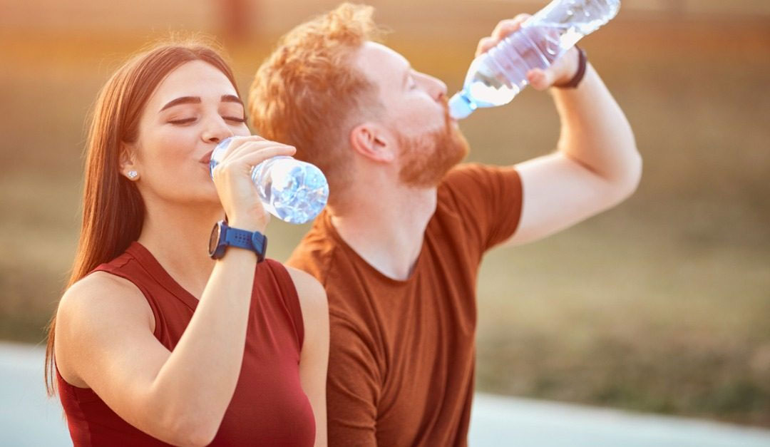 Drinking Water Couple