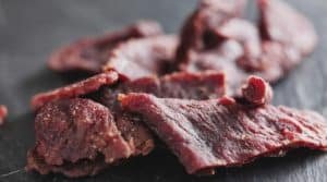 beef jerky low carbs and protein