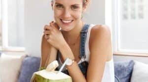 coconut water powder promotes skin health