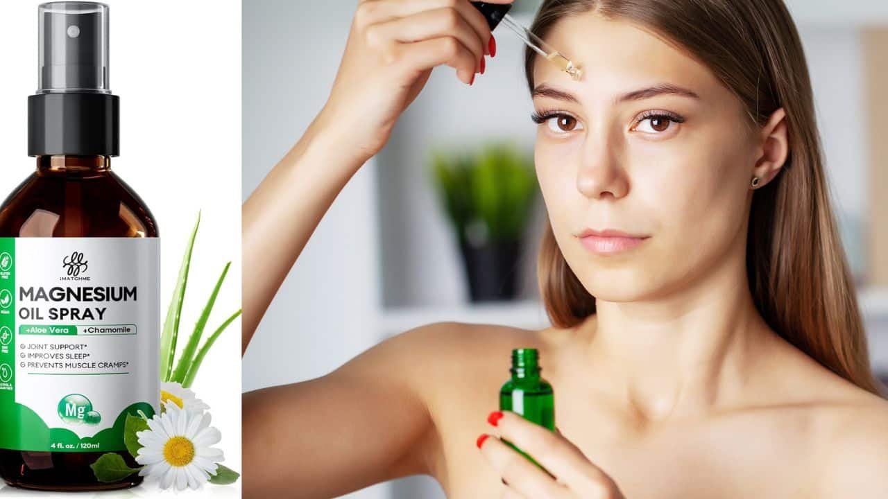 magnesium oil benefits for improves skin health